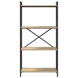 Bookshelf Sonoma Oak 60 x 30 x 120 cm Engineered Wood 868390