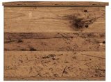 Storage Box Old Wood 102 x 35 x 35 cm Engineered Wood 868720