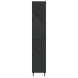 Cabinet Set 2 pcs Black 33 x 34.5 x 89.5 cm Engineered Wood 3416629