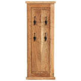 Coat Racks 2 pcs Solid Wood Acacia 38x100 cm 337854