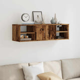 Wall Cabinet Old Wood 101x30x29 cm Engineered Wood 856488
