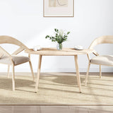 Table Top 110x55x2.5 cm Solid Wood Pine Oval 824335
