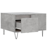 Coffee Table Concrete Grey 55x55x36.5 cm Engineered Wood 830760