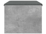 Hall Bench with Cushion Concrete Grey 83 x 38 x 40 cm 891555