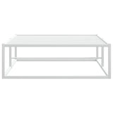 Bed Frame without Mattress White 90x200 cm Metal 4017422