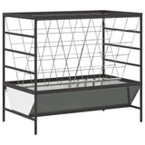 Livestock Feeder Silver 100 x 60 x 90 cm Galvanised Steel 874659