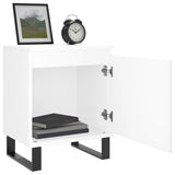 Bedside Cabinets 2 pcs White 40x30x50 cm Engineered Wood 826845