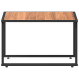 Coffee Table Black and Brown 55 x 55 x 35 cm 42007554