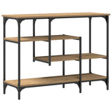 Console Table with Shelf Artisan oak 100 x 35 x 75 cm 863560