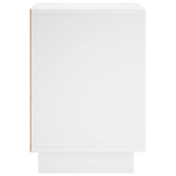 Bedside Cabinet 2 pcs High Gloss White 33.5 x 34.5 x 50 cm 8011414