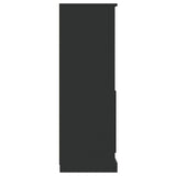 Highboard Black 36x35.5x103.5 cm Engineered Wood 816321