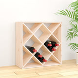 Wine Cabinet 62x25x62 cm Solid Wood Pine 821542