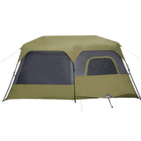 Family Tent 9-Person Green Quick Release Waterproof 94299