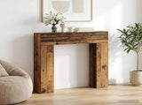Fireplace Surround Old Wood 102 x 18 x 100.5 cm Engineered Wood 8006604