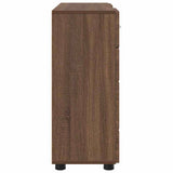 Wooden Cabinet Brown Oak 88.5 x 30.5 x 73 cm Engineered Wood 880288