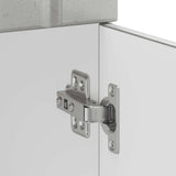 Kitchen Base Cabinet Lucca Concrete Grey Engineered Wood 853731