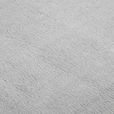 Washable Rug Soft Shaggy Grey 160x230 cm Anti Slip 3188009