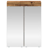 Bathroom Mirror Cabinet TULUM Old Wood 60 x 16.5 x 78 cm 880369