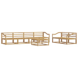 Outdoor Sofa Set 7 pcs White 3386108