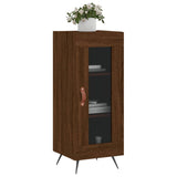 Sideboard Brown Oak 34.5x34x90 cm Engineered Wood 828771