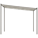 Gazebo White 3x3 m 180 g/m Fabric and Steel 362461