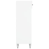 Shoe Cabinet White 30x35x105 cm Engineered Wood 829668