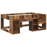 Kids'Bed Frame with Storage Old Wood 80 x 160 cm 3422625