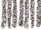315130 Insect Curtain Brown and Beige 90x200 cm Chenille