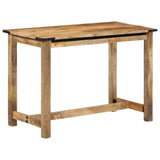 Dining Table 110x55x75 cm Solid Wood Mango 358946