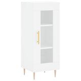 Highboard White 34.5x34x180 cm Engineered Wood 3199417