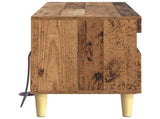 LED TV Cabinet Old Wood Engineered Wood 896773