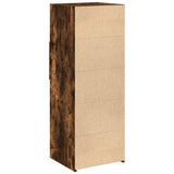 Highboard Smoked Oak 45x42.5x124 cm Engineered Wood 846170