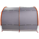 Bike Storage Tent Grey and Orange 256 x 222 x 182 cm Taffeta 42000998