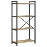 Bookshelf Sonoma Oak 60 x 30 x 120 cm Engineered Wood 868390