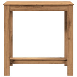 Bar Table Artisan Oak 102x50x103.5 cm Engineered Wood 854417