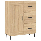 Sideboard Sonoma Oak 69.5x34x90 cm Engineered Wood 830279