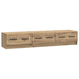 TV Cabinet Artisan Oak 147 x 34.5 x 27 cm Engineered Wood 895864