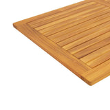 Table Top Oil Natural 120 x 70 x 2 cm Solid Acacia Wood 4108097