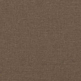 Sofa Brown 180 x 77 x 82 cm Fabric 4105231