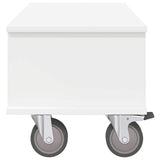 TV Stand White 68.5 x 35 x 35 cm Engineered Wood 891040