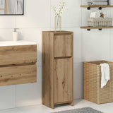 Bathroom Cabinet Artisan Oak 30x30x95 cm Engineered Wood 856062