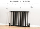 5 Panels Pet Playpen Metal Fence w/ Walk Through Door - Black T3398P347590