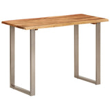 Dining Table 110x50x76 cm Solid Wood Acacia 350293