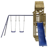 Outdoor Playset Impregnated Wood Pine 3156894