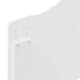 Headboard Gloss White Engineered wood 888038