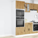 Oven Cabinets 2 pcs Porto Artisan Oak Engineered Wood 3315060