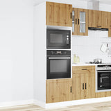 Oven Cabinets 2 pcs Porto Artisan Oak Engineered Wood 3315060