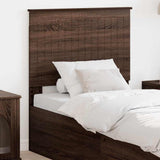 Headboard with Headboard Brown Oak 80 cm Engineered wood 887821