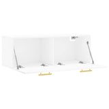 Wall Cabinet White 100x36.5x35 cm Engineered Wood 830116