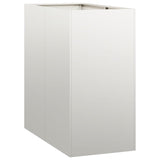 Planter 40x80x80 cm Stainless Steel 860777